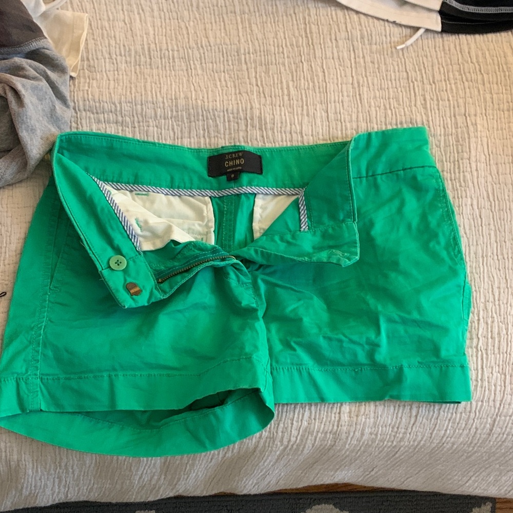 Women's Green Shorts